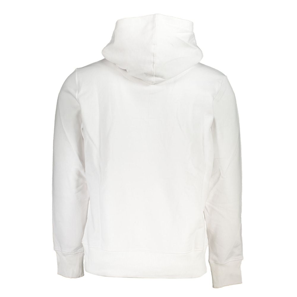 Calvin Klein Baumwoll-Sweatshirt in Weiß