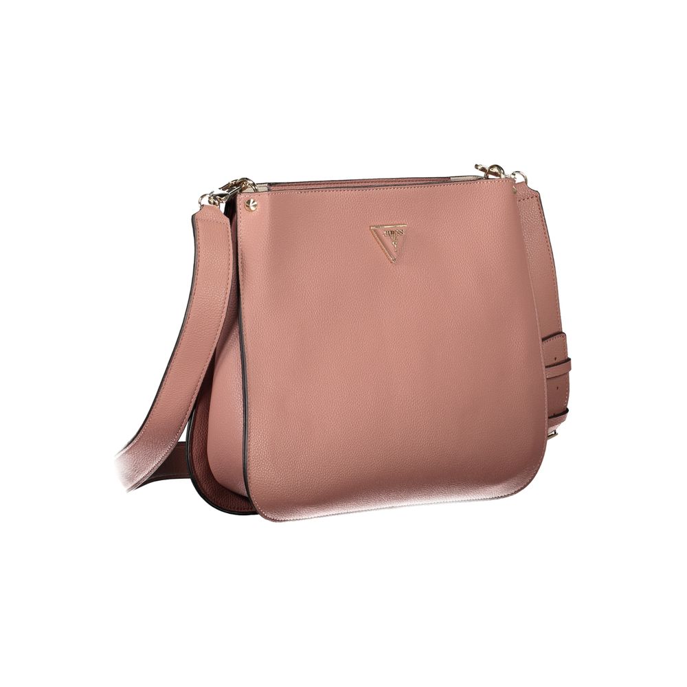 Guess Jeans Rosa Poliuretano Damen Handtasche