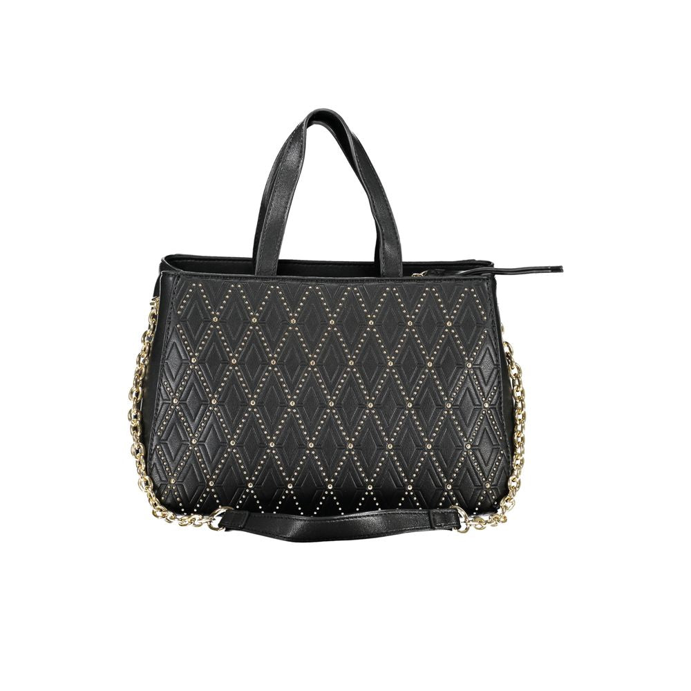 Mario Valentino Nero Handtasche aus Polyurethan für Damen
