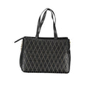 Mario Valentino Schwarze Damen-Handtasche aus Polyurethan