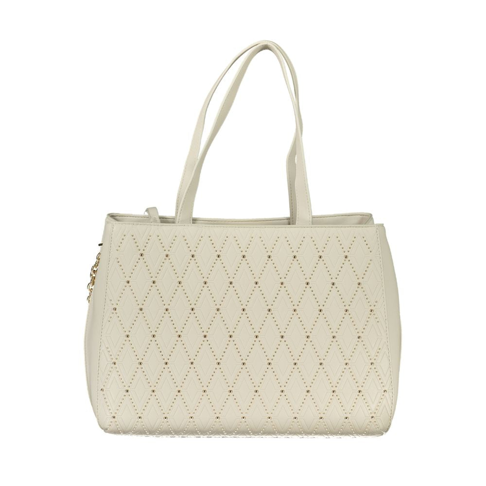 Mario Valentino Handtasche aus weißem Polyethylen