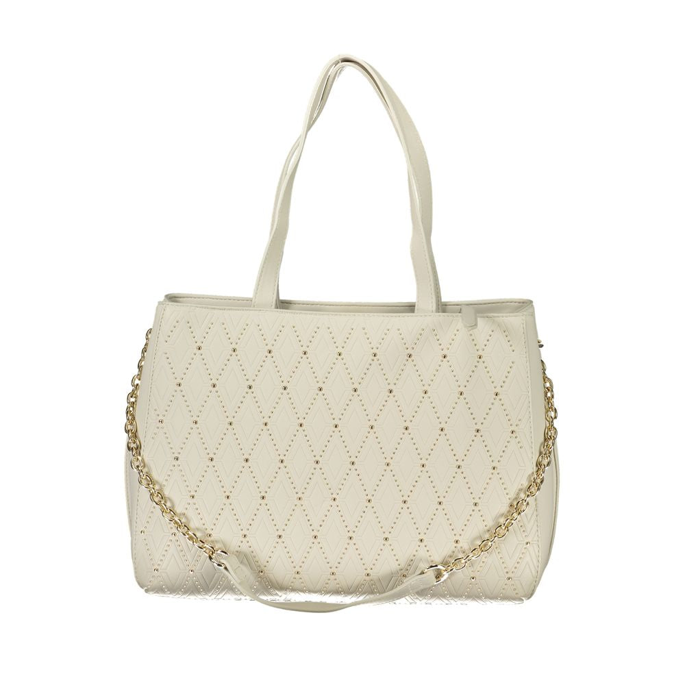 Mario Valentino Handtasche aus weißem Polyethylen