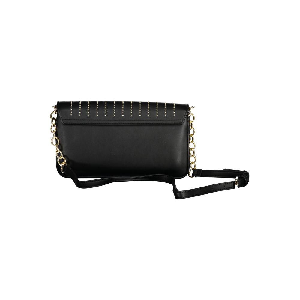 Mario Valentino Schwarze Handtasche aus Polyethylen