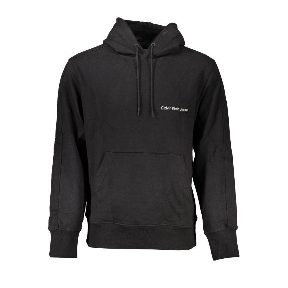 Calvin Klein Schwarzer Herrenpullover aus Baumwolle