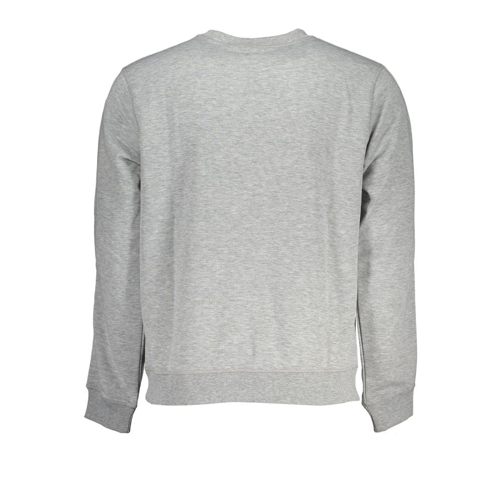 Calvin Klein Grigio Polyester Herren-Sweatshirt
