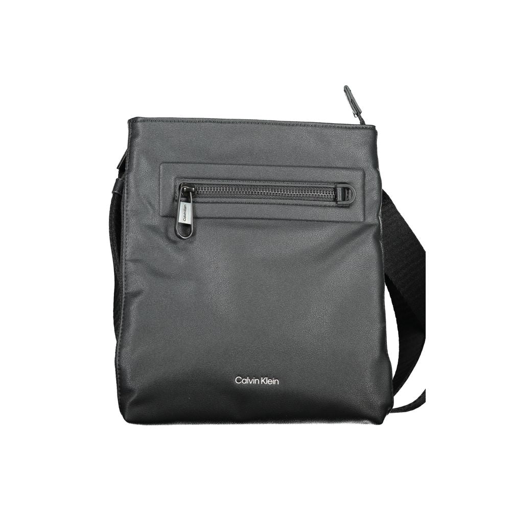 Calvin Klein Schwarze Polyester Handtasche