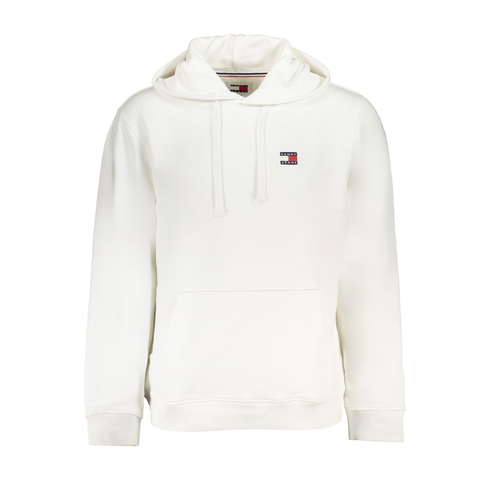 Tommy Hilfiger Weißer Herren-Sweatshirt-Hoodie aus Baumwolle