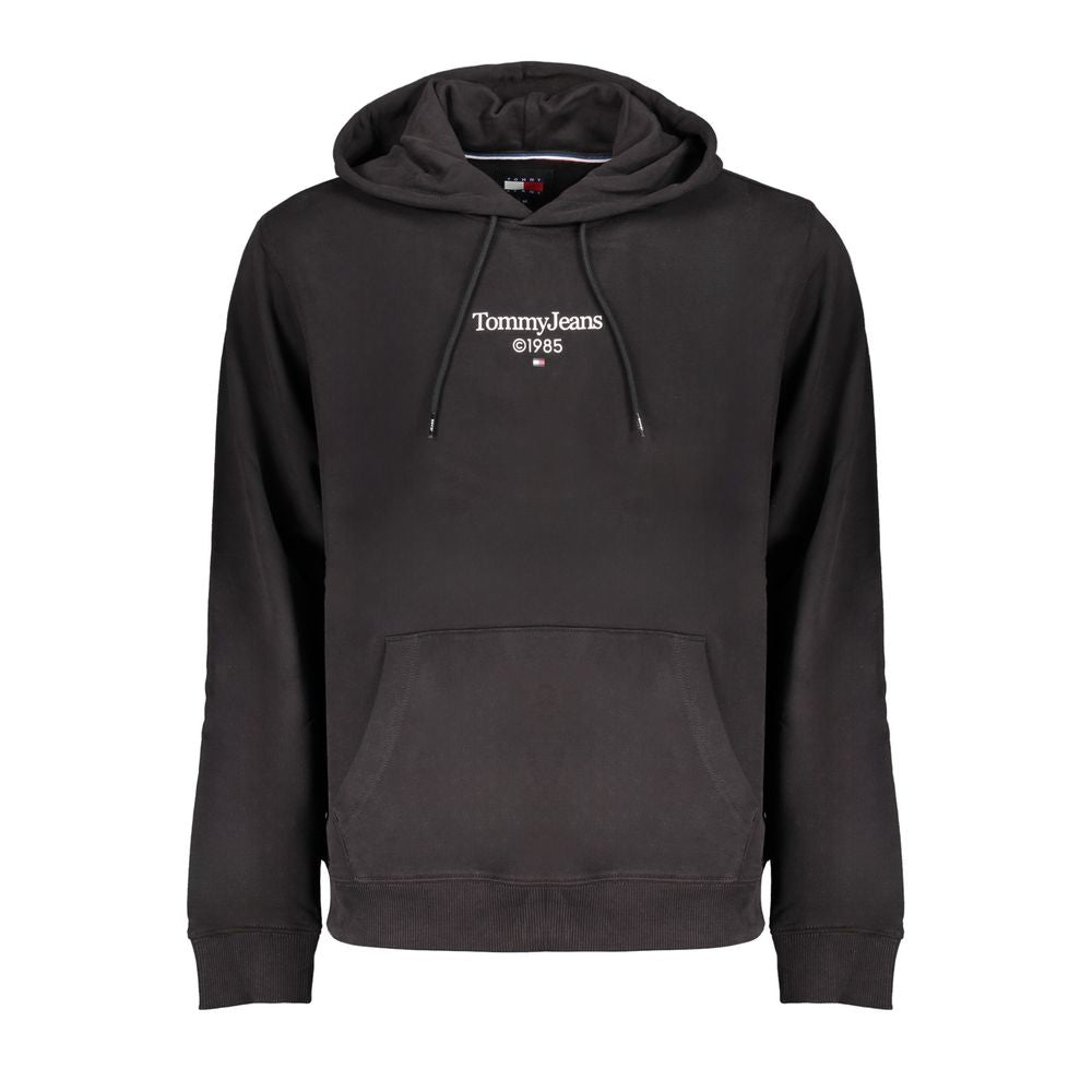 Tommy Hilfiger Schwarzer Baumwoll-Sweatshirt