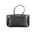 Calvin Klein Schwarze Damen-Handtasche aus Polyester