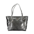 Guess Jeans Schwarze Damen-Handtasche aus Polyurethan