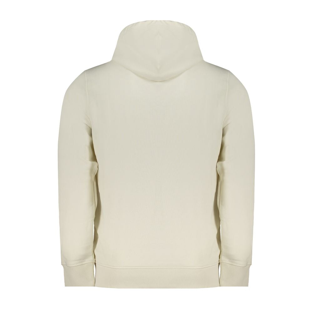 Calvin Klein Weißes Herren-Sweatshirt aus Baumwolle