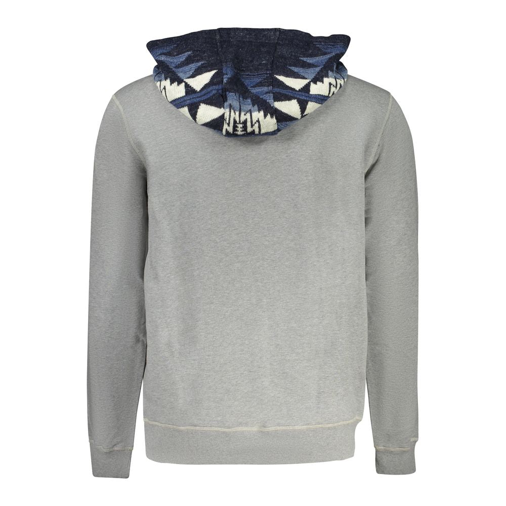 Guess Jeans Grigio Baumwoll-Sweatshirt für Herren