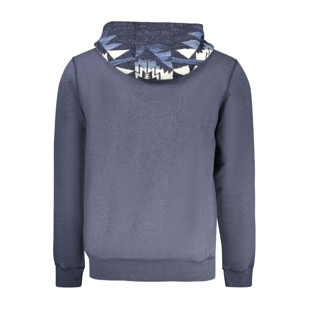 Guess Jeans Blauer Baumwoll-Kapuzenpullover für Herren