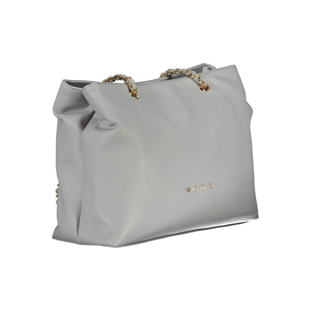Mario Valentino Grau-Polyethylen-Handtasche