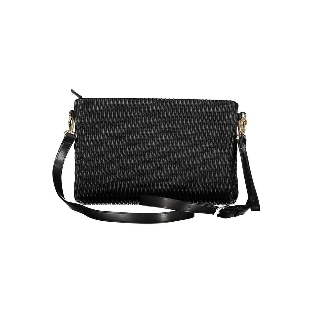 Mario Valentino Schwarze Polyethylen-Handtasche