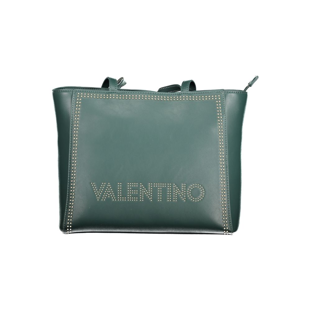 Mario Valentino Schultertasche aus grünem Polyurethan für Damen