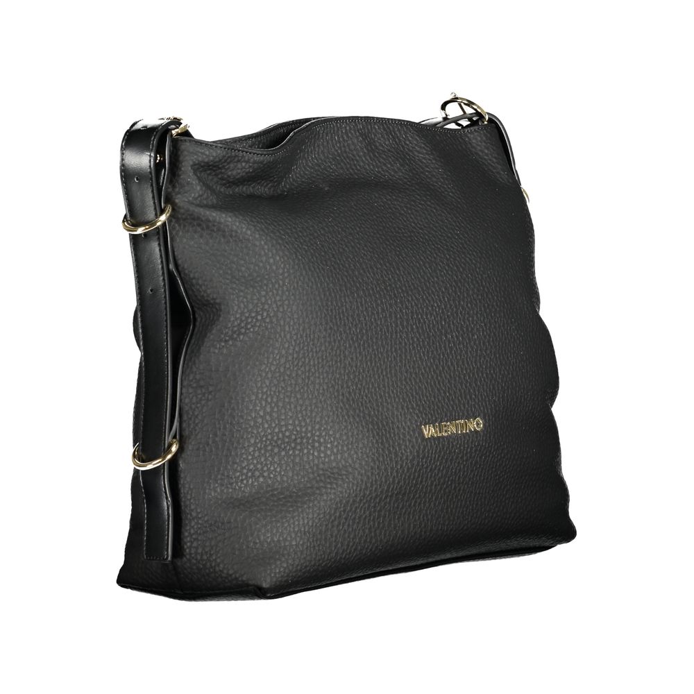 Mario Valentino Schwarze Damen-Handtasche aus Polyurethan