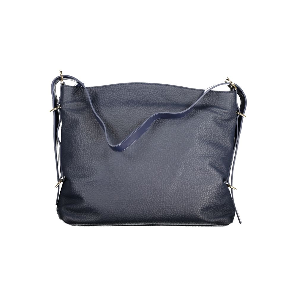 Mario Valentino Handtasche aus blauem Polyethylen