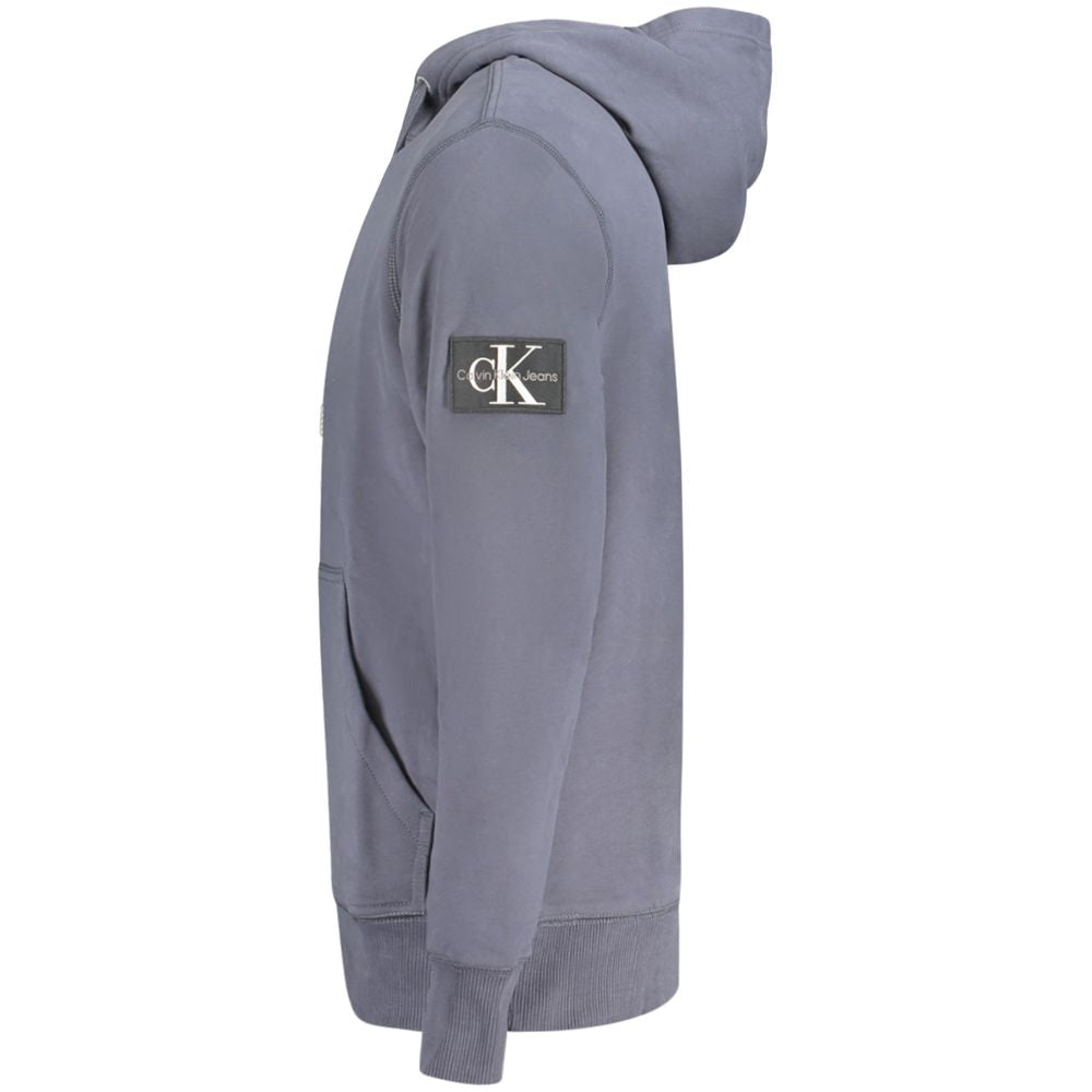 Calvin Klein Blauer Baumwollpullover für Herren