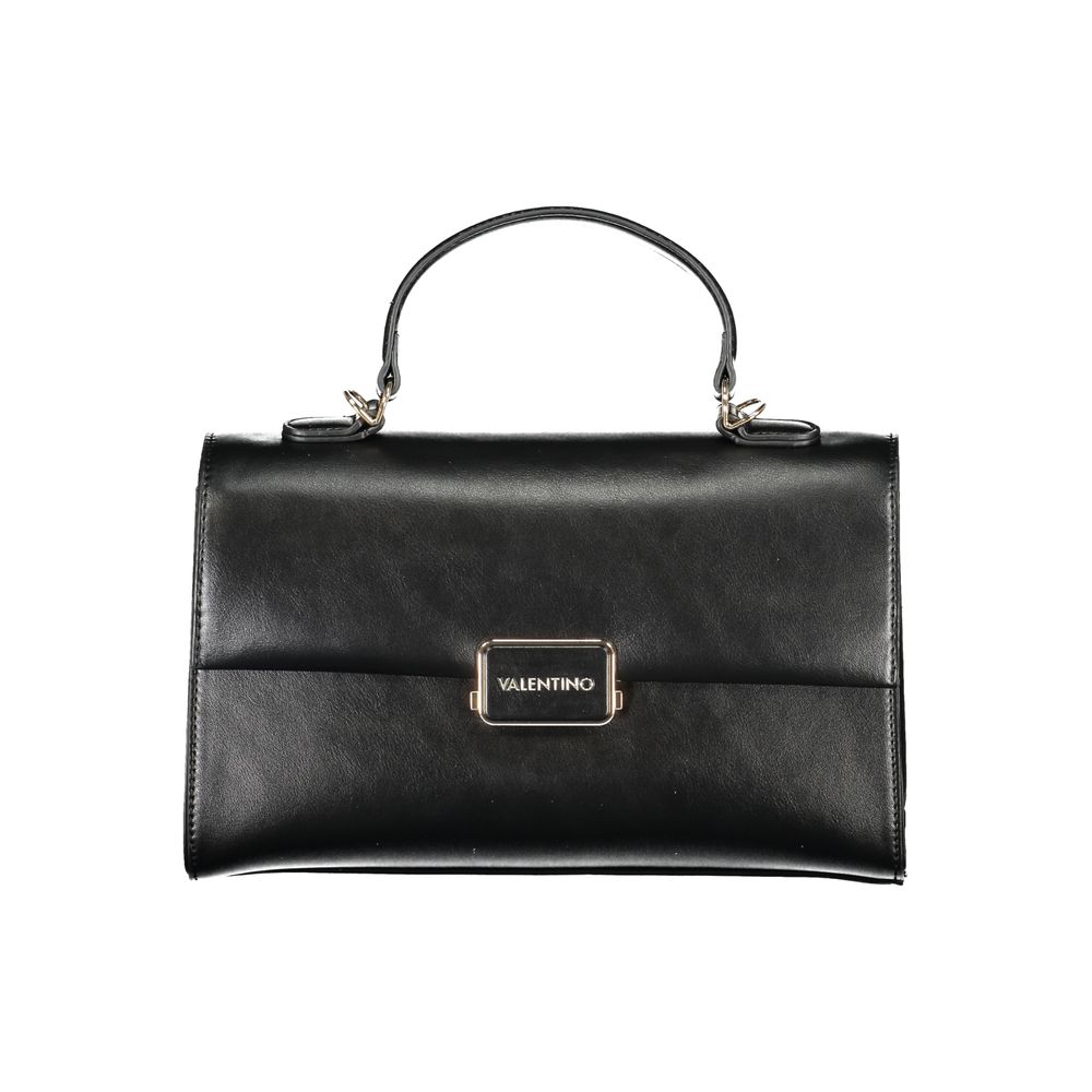 Mario Valentino Handtasche aus schwarzem Polyurethan für Damen