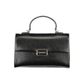 Mario Valentino Handtasche aus schwarzem Polyurethan für Damen