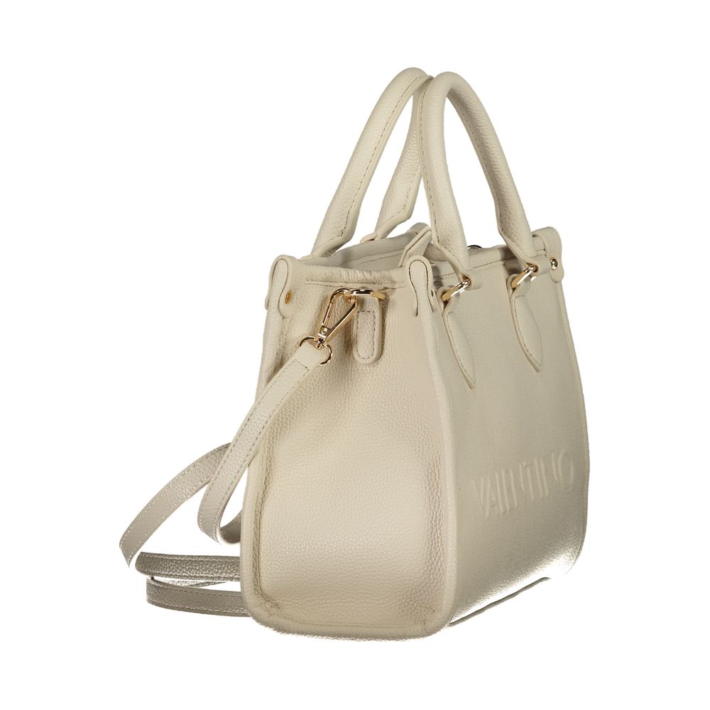 Mario Valentino Damen-Handtasche aus beigem Polyurethan
