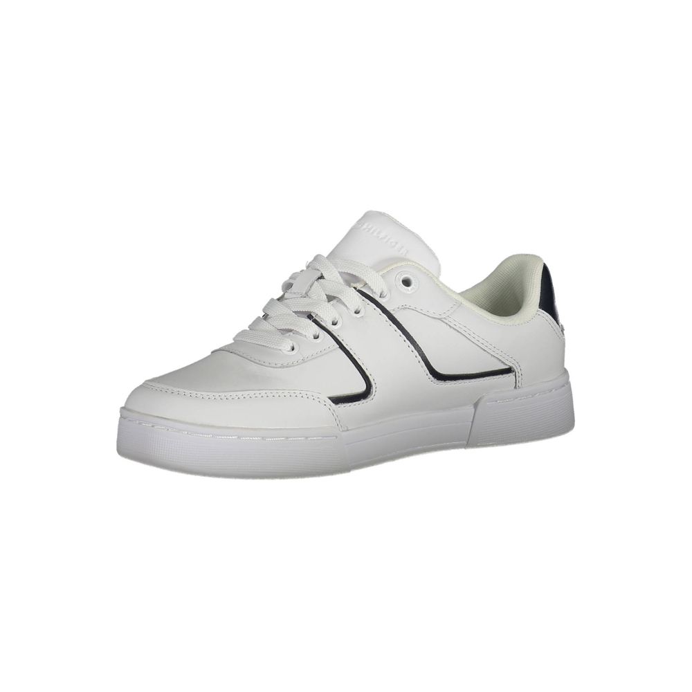 Tommy Hilfiger Weiße Leder-Sneaker für Damen
