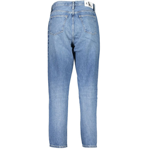Calvin Klein Blaue Baumwoll-Jeans Denim