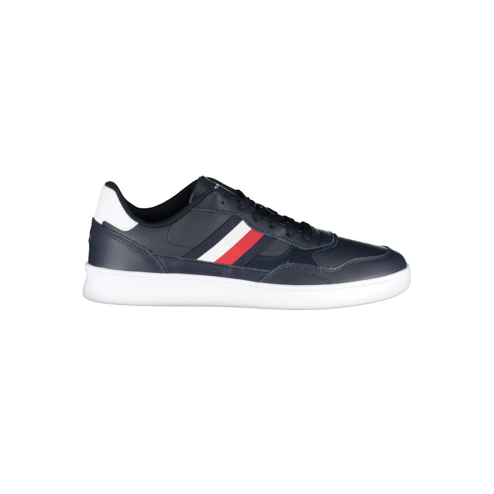 Tommy Hilfiger Blauer Herren-Sneaker aus Polyurethan