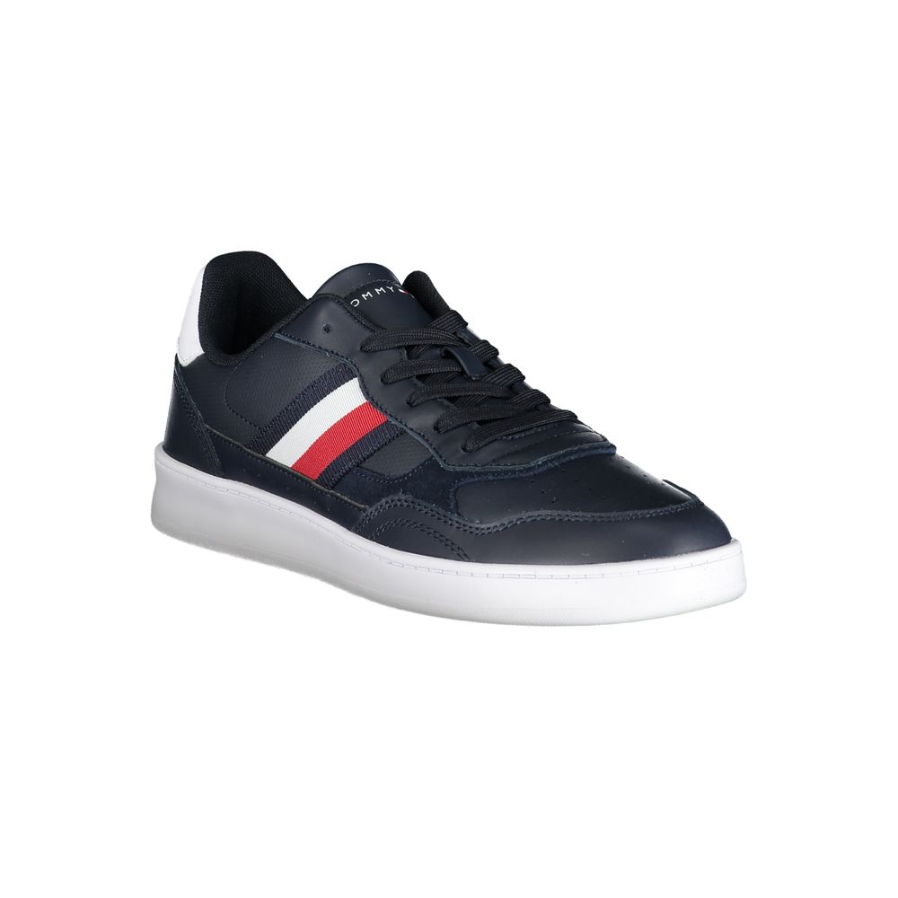 Tommy Hilfiger Blauer Herren-Sneaker aus Polyurethan