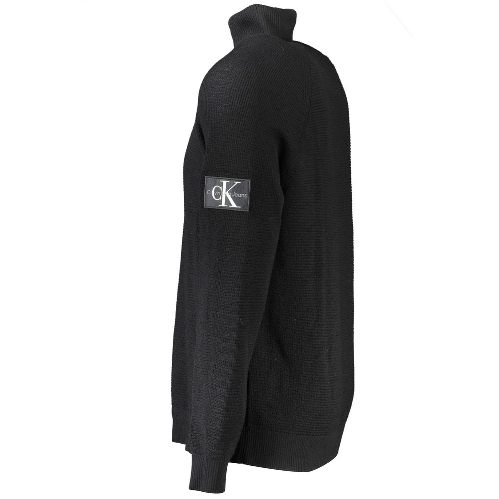 Calvin Klein Schwarzer Pullover aus Wolle für Männer