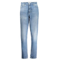 Calvin Klein Blaue Baumwolljeans mit geradem Bein