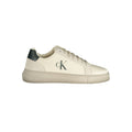 Calvin Klein Weißer Herren-Sneaker aus Polyurethan