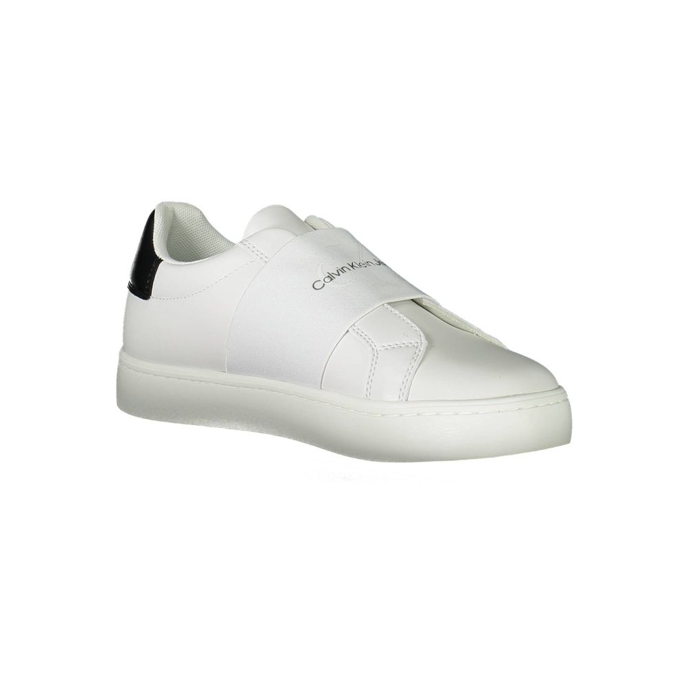 Calvin Klein Bianco Polyester Damen-Sneaker
