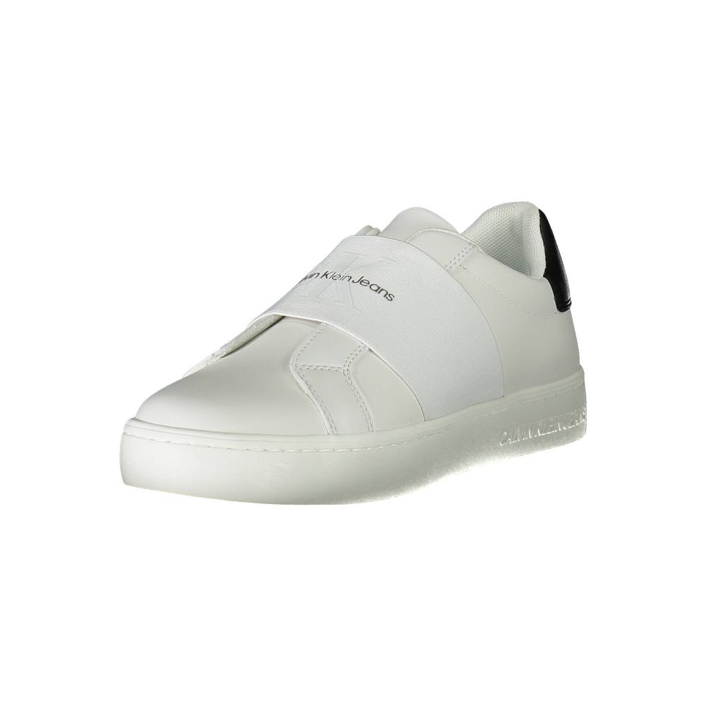Calvin Klein Bianco Polyester Damen-Sneaker