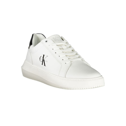 Calvin Klein Bianco Polyurethane Herren Sneaker