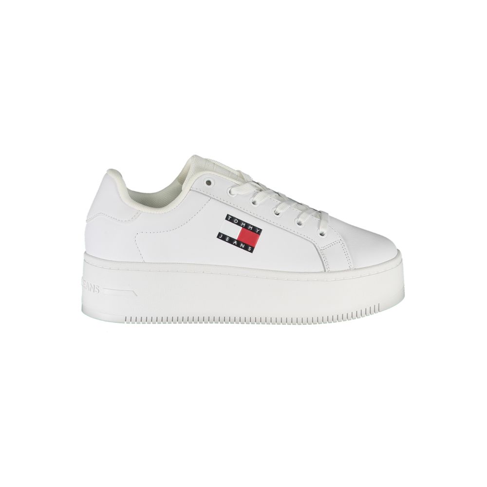 Tommy Hilfiger Weiße Leder-Sneaker für Damen