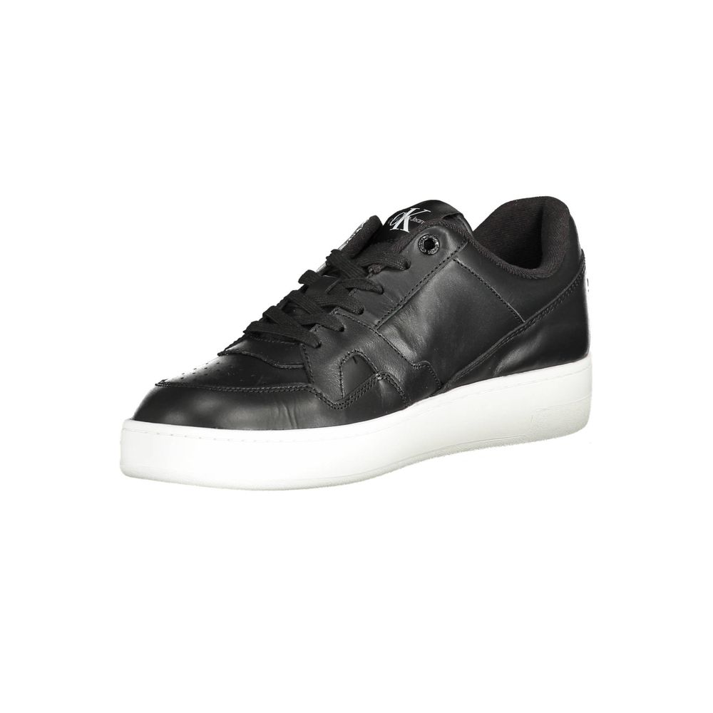 Calvin Klein Schwarzer Herren-Sneaker aus Polyester