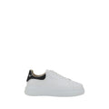 Philipp Plein Weiße Low-Top-Sneaker aus Kalbsleder Bos Taurus
