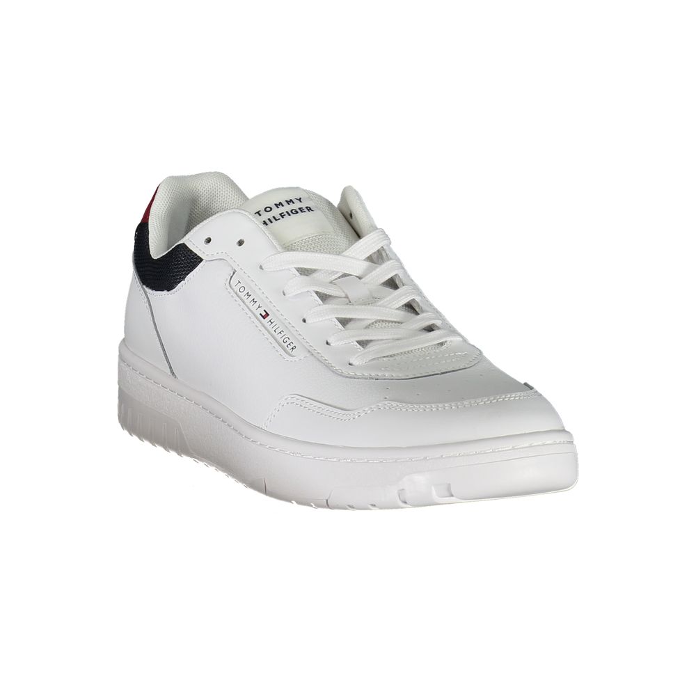 Tommy Hilfiger Bianco Leder Herren Sneaker
