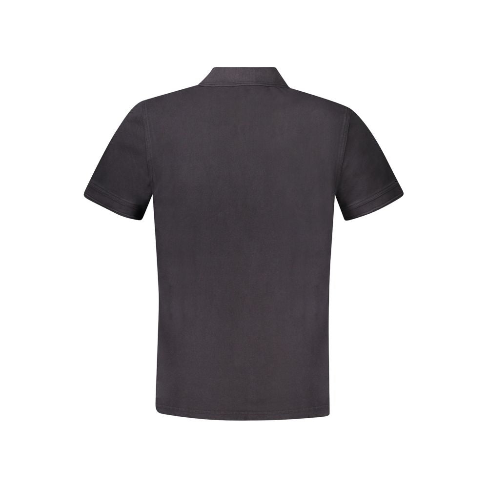 Hugo Boss Schwarzes Baumwoll-Poloshirt für Herren