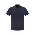 Hugo Boss Blaues Baumwoll-Poloshirt