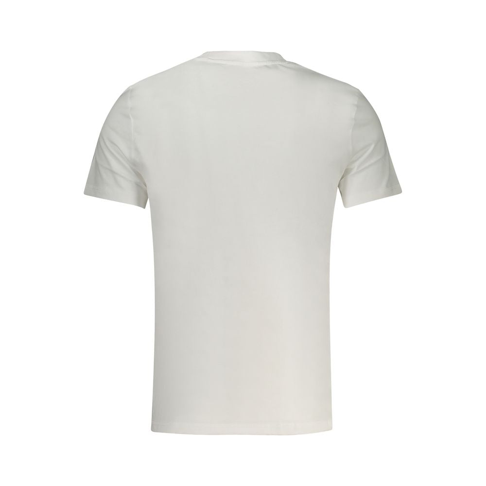 Guess Jeans Bianco Baumwoll-T-Shirt für Herren