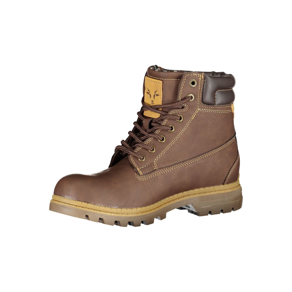 Carrera Brauner Polyester Damenstiefel