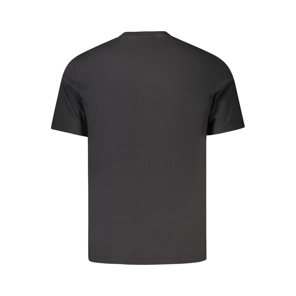 Calvin Klein Schwarzes Baumwoll-T-Shirt für Herren