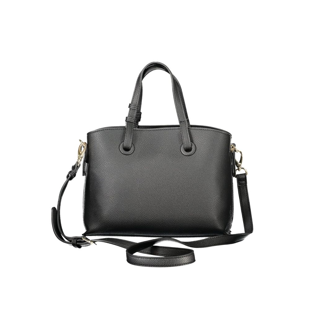 Mario Valentino Nero Handtasche aus Polyurethan für Damen