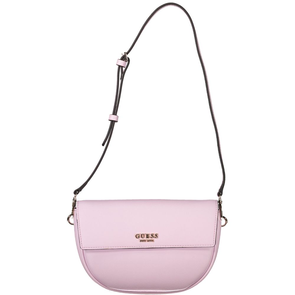 Guess Jeans Rosa Poliuretano Damen Handtasche