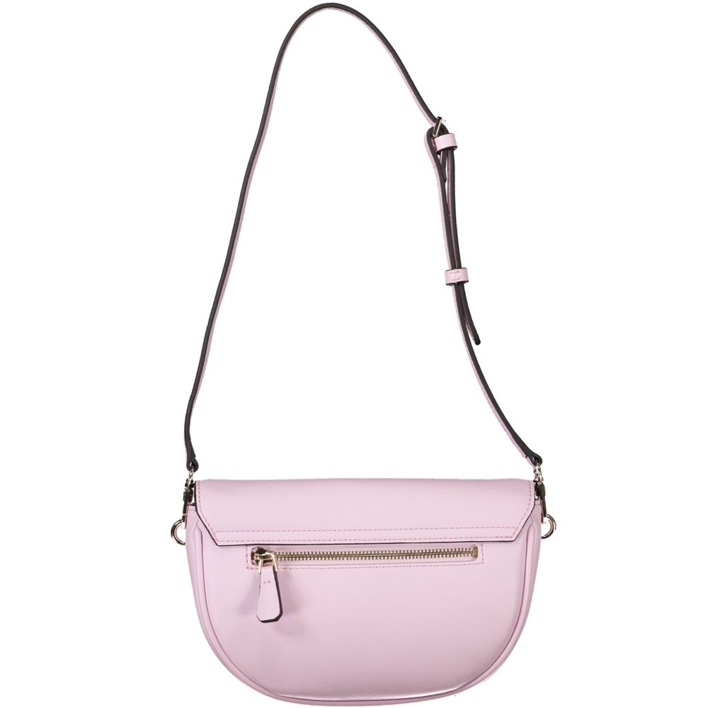 Guess Jeans Rosa Poliuretano Damen Handtasche