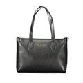 Mario Valentino Schwarze Damen-Handtasche aus Polyurethan