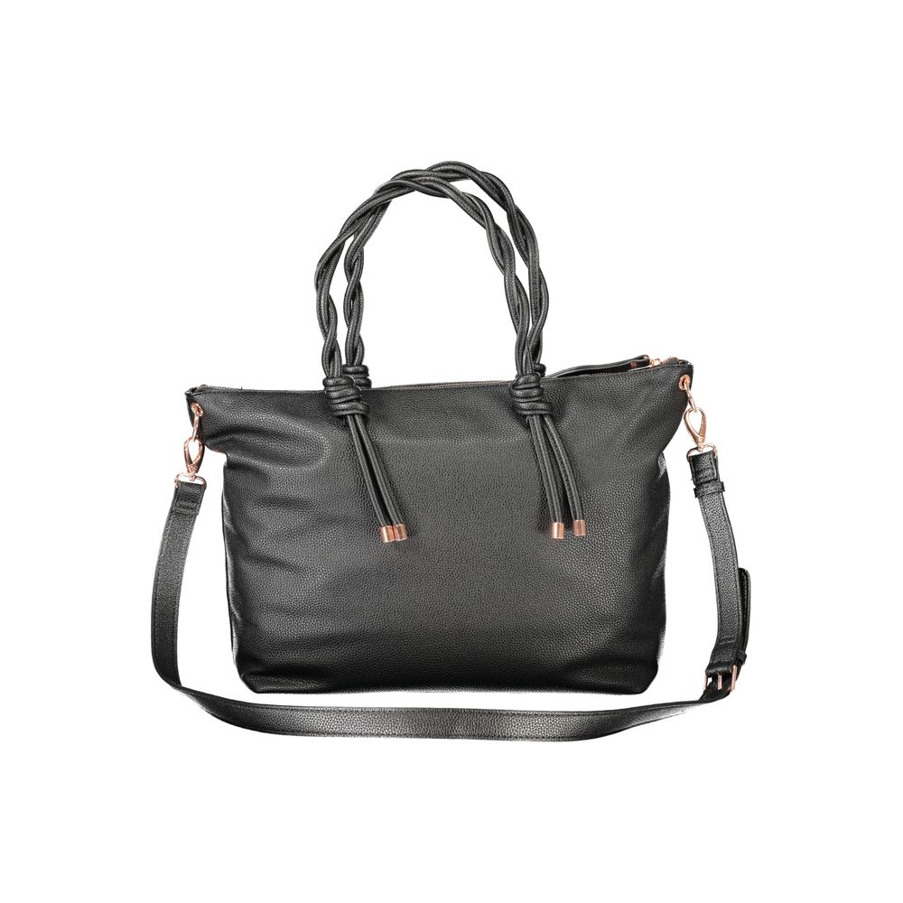 Mario Valentino Handtasche aus Nero-Polyurethan für Damen